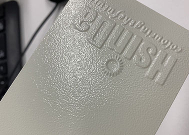 Revêtement fin gris de poudre de texture de Chrome de manteau solide électrostatique de poudre